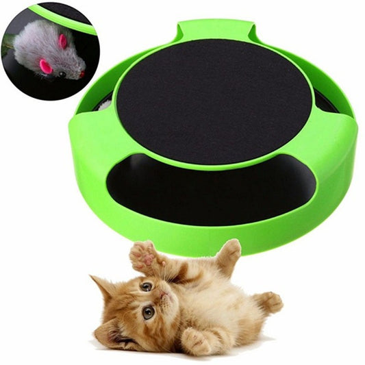 Jouet interactif pour chat en forme de souris