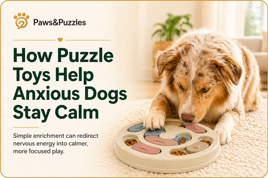 How Puzzle Toys Help Anxious Dogs Stay Calm