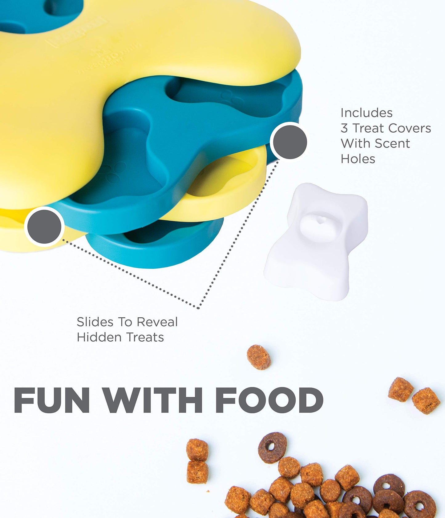 Spin & Snack Puzzle Feeder