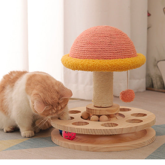 Wooden Cat Playground