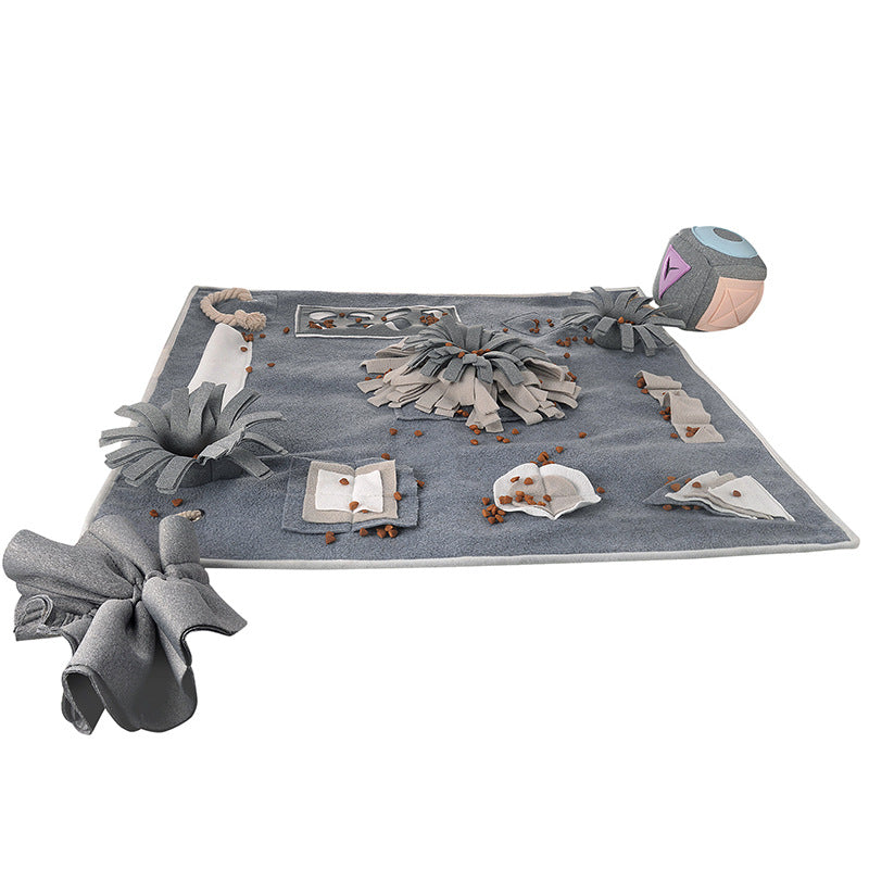 Snuffle Slow Feeding Mat – Grey