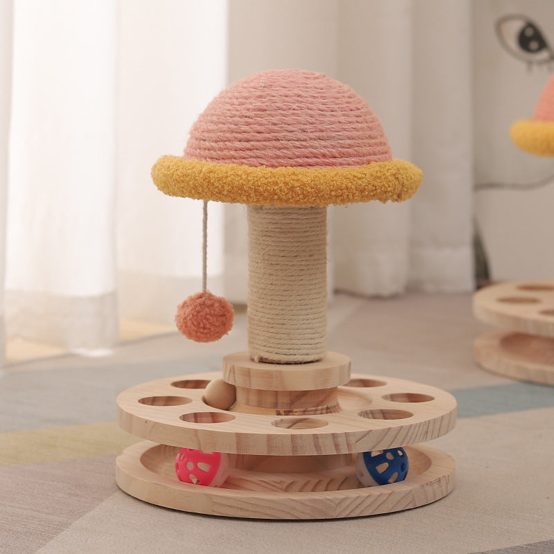 Wooden Cat Playground