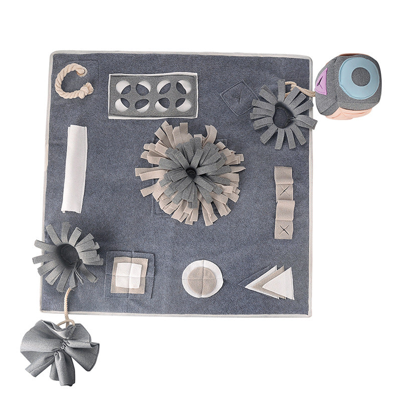 Snuffle Slow Feeding Mat – Grey