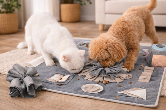 Snuffle Slow Feeding Mat – Grey