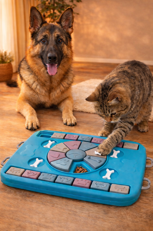 Treat & Kibble Puzzle Feeder