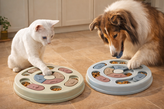 Slow Feeder Puzzle Bowl