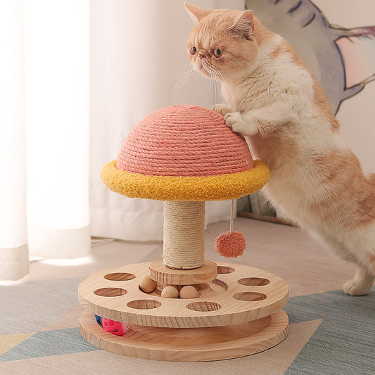 Wooden Cat Playground